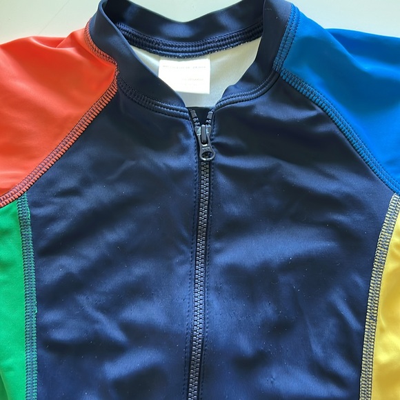 Hanna Andersson Long Sleeve Rash Guard Swimsuit - Picture 7 of 8